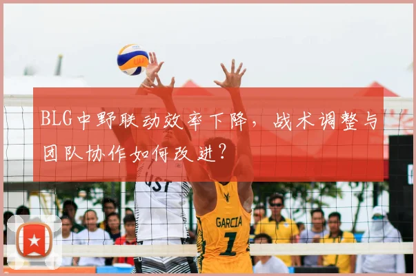 BLG中野联动效率下降,战术调整与团队协作如何改进?